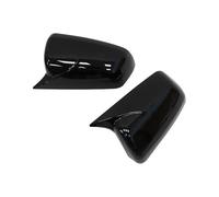 Rearview Mirror Shells For Mitsubishi For Lancer X 10 EX EVO 2008 2009 2010 2011 2012 2013 2014 2015 2016 Side Door Rearview Mirror Cover Cap(Gloss Black)