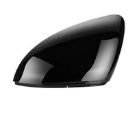 Rearview Mirror Shells For VW For Golf MK7 MK7.5 For Touran L 2013-2018 Car Side Mirror Cover Rear View Mirror Housing Caps OEM:5G0857537 / 5G0857538(Black-Left)