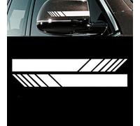 Rearview Mirror Sticker,Compatible with Ford Focus St Mk4 Focus Mk2 S Focus MK2 MK3 MK4 Focus MK2,Car Decorations,White