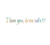 Rearview Mirror Sticker - Interior Decoration Safe Driving - Car Decoration Stickers for Mirrors - for Motorcycles, Cars, , SUV Pickup Scooters, Night Driving Long Travels