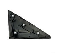 Rearview Mirror Triangle Cover Replacement for 2014+ Models, Left and Right Side Trim, Black Plastic A-Pi