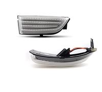 Rearview Mirror Turn Flash Lamp 2pcs Blinker LED Side Mirror Turn Signal Lights For For Ranger T6 For Raptor For Wildtrak For Everest U375 UA Car Indicator Dynamic Amber(Clear LENS)