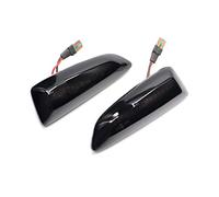 Rearview Mirror Turn Flash Lamp Dynamic Turn Signal Side Marker Light Blinker Car Bulb For Opel For Vauxhall For Astra J K For Crossland X For Grandland For Insignia B For Zafira(Smoked Black)