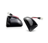 Rearview Mirror Turn Signal Light 2pcs Dynamic LED Sequential Turn Signal Lights Flashing Side Repeater Lamp For Benz For Smart For Fortwo 451 MK1 & MKII 2007 2008 2009 2010-2015(NO Dynamic Smoked)