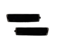 Rearview Mirror Turn Signals Indicator Car T10 LED Front Side Marker Lamp Fender Light Coupe Roadster Amber Turn Signal Light/Driving Lights 12V For BMW For Z3 1996-1999 2000 2001 2002(Smoked Lens A