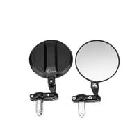 Rearview Mirror Universal Motorcycle Mirror 360° Rotatable Motorcycle Handlebar Bar End Mirrors Rear View Si Mirror Motorbike Rear View