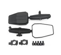 Rearview Mirrors 1Pair Foldable Rear View Mirror Universal Adjustable Adventure Motorbike For OffRoad Handlebar Side Mirrors Motorcycle Mirrors