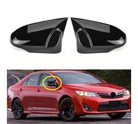 Rearview Mirrors Casing For Camry 2012-2017 Rearview Side Mirror Cover Wing Cap Sticker Exterior Door Rear View Case Trim
