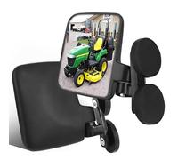 Rearview Mirrors Compatible With Mahindra, Kubota, John Deere, And Lawn Mover Side Mirrors With Strong Magnets, Tractor Accessories Come Pre-Assembled.