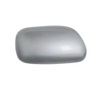 Rearview Mirrors Cover Rear View Mirror Shell | Color Painted Compatible With Toyota Corolla Ex 2003-2006(Silver,R)