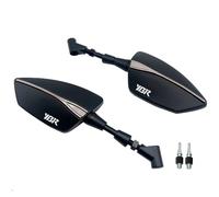 Rearview Mirrors Motorcycle Mirrors for Ya&maha YBR125 YBR 125 2010-2015 2016 2017 2018 2019 Screw Thread Left Right Rear Rearview Mirrors 8/10mm