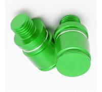 Rearview part Motorcycle CNC Aluminum Rear View Mirror Hole Plug Screw Caps M10X1.25 For Kawasaki For Ninja 400 250 300 650 1000 2013-2022 2023(Green)