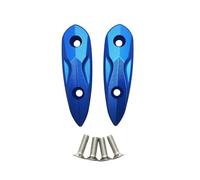 Rearview part Rearview Mirror Hole Cover Motorcycle Eliminators Cap For Y-AMAHA YZF R15 V3 R3 R25 2015-2022 2013-2022(Blue)