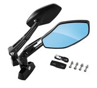 Rearview Racing Mirrors Fit For Suzuki Hayabusa GSX1300R GSXR600 GSXR750 CBR600RR Rear View Side Mirror Motorbike Convex Lens Motorbike Side Mirrors