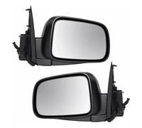 Rearview Rear View Mirror Assy Heated Outer Exterior Side 3 Wire 5 For CR-V For CRV 2002 2003 2004 2005 2006 RD5 RD7 Complete Wing Mirrors(Black Right 5pin)
