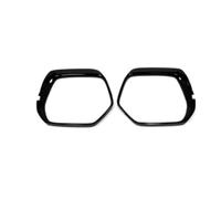Rearview Side Glass Mirror Trim Frame Rain Shield Sun Visor Shade ABS Chrome For CRV CR-V 2012 2013 2014 2015 2016(Piano Black)