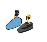 Rearview Side Mirror 7/8" 22mm CNC Motorcycle Rearview Mirrors Universal Blue Glass Scooter Bar Handlebar For Sur-Ron For SurRon For Light For Bee S & X Bar End Mirror(3)