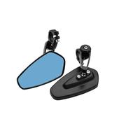 Rearview Side Mirror 7/8" 22mm CNC Motorcycle Rearview Mirrors Universal Blue Glass Scooter Bar Handlebar For Sur-Ron For SurRon For Light For Bee S & X Bar End Mirror(1)