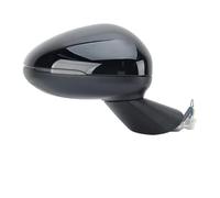 Rearview Side Mirror Assy For Kia K5 2021-2025 | 8 Pins Painted Black Heated Car Driver Passenger Side Rearview Wing Mirror Assembly(RIGHT)