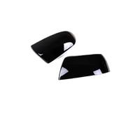 Rearview Side Mirror Covers Cap For Toyota For Tundra For Crew For Max 2008-2021 For Sequoia Accessories Carbon Fiber Black(Black)