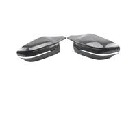 Rearview Side Mirror Covers For BMW 3 4 Series G42 G20 G21 G28 G22 G23 Carbon Fiber Gloss Black Rearview Mirror Replacement Covers(RHD-Carbon Pattern3)