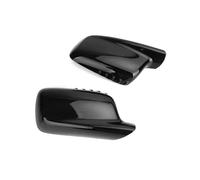 Rearview Side Mirror Covers For BMW For E46 For Coupe 2-Door 1999 2000 2001-2006 OE:51167074236 2x Side Rearview Mirror Cap Wing Mirror Cover(Glossy Black)