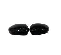 Rearview Side Mirror Covers For Fiat For 500 For 500C For Abarth 2007 2008 2009 2010-2023 Rear View Cap Case Shell 2X Car Side Mirror Cover Rearview Caps Mirrors Housing(Glossy Black)