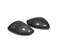 Rearview Side Mirror Covers For Peugeot 208 2012 2013 2014 2015 2016-2018 OE:1607513080 1607512980 Car Rearview Side Mirror Cover Wing Cap Exterior Case Trim(Carbon)
