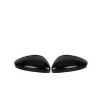 Rearview Side Mirror Covers For Peugeot 308 MK2 2013 2014 2015 2016 2017 2018 2019 2020 2021 2022 Left Right Door Wing Mirror Cover Cap Primed/Glossy Black(2pcs Glossy Black)