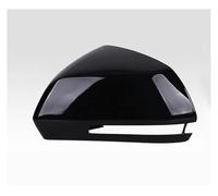 Rearview Side Mirror Covers For Taurus 2015-2018 Rear View Mirrors Shell Cap Housing Wing Door Side Mirror Cover(Onyx black L)