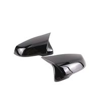 Rearview Side Mirror Covers For Toyota For Supra 2019 2020 2021 2022 2023 Carbon Mirror Cover Wing Side Mirror Cap(Black)