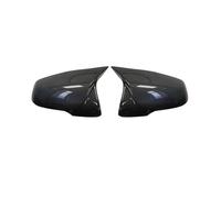Rearview Side Mirror Covers For Toyota For Supra 2019 2020 2021 2022 2PCS Glossy Black Side Wing Modified Rearview Mirror Cover Caps(Carbon fiber pattern)