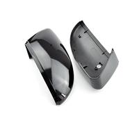 Rearview Side Mirror Covers For VW For Passat B7 Beetle For EOS For A5 2011 2012 2013 2014 2015 Black Side Wing Rearview Mirror Cover Trim Caps Case(Bright black)