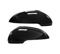 Rearview Side Mirror Covers For VW For Passat For B8 Door Wing Mirror Cover Caps Casing Gloss Black Left+Right 15-up