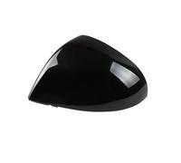 Rearview Side Mirror Covers For VW For Touareg 2011-2018 Rearview Mirrors Cover Side Rear View Mirror Shell Housing(Black L)