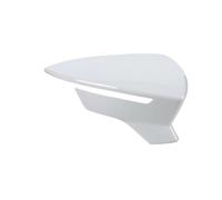 Rearview Side Mirror Covers Trim For Seat Ibiza Mk5 V 6F KJ1 2017-2023 Leon Lion Mk3 III 5F 2012-2020 Arona KJ7 2017-2023 Side Rearview Mirror Cover Cap(Super white Right)