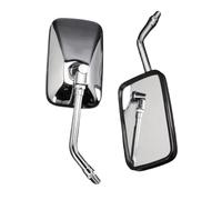 Rearview Side Mirror For Shadow VT VT1100 VT750 VT600 VF750 Magna 750 ATV Scooter Motorcycle Square Rearview Handlebar Mirror Mirrors Scooter