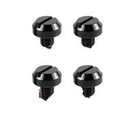 Rearview Side Mirror For Universal 4Pcs M10 M8 Motorcycle Mirror Hole Blanking Plugs Screws Bolts Left Right Hand Thread Caps Wing Foldable Mirrors(M10x1.25)