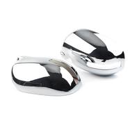 Rearview Side Mirror Trim Cover Fit For Mitsubishi For Outlander 2013 2014 2015 2016 2017 2018 2019 2020 Car Shell Sticker(Chrome)