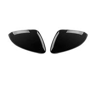 Rearview Side Wing Mirror Cover Case Caps Compatible with Golf 7 Mk7 7.5 GTI Gtd R L E-Golf 2013-2017 (Gloss Black)