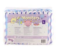 Rearz - Lil' Monsters - Adult Diapers (16 Pack) (Large)
