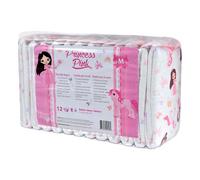 Rearz - Princess Pink - Overnight Adult Diapers (12 Pack) (Large)