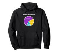 Reasons I'm Exhausted Overthinking Scrolling Work Burnout Pullover Hoodie