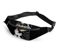 Reasons to Be A Printed Crossbody Fanny Pack Fashion Waist Bag with Adjustable Strap for Men Women