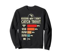 Reasons why i didn't catch Trout fishing funny Sweatshirt