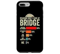 Reasons why i lose at Bridge Partner Funny Card Game Player Case for iPhone 7 Plus/8 Plus