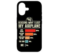 Reasons why i lost Model Airplane Crash Funny RC Plane Pilot Case for iPhone 17