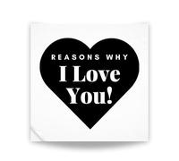 Reasons Why I Love You - Jar Heart Sticker: Gift for Valentine's Day, Thoughtful Keepsake DIY Gift for Anniversary or Valentines - for Jar, Box, Book & More