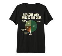 Reasons Why I Missed The Deer Premium T-Shirt
