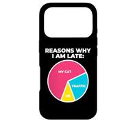 Reasons Why I'm Late My Cat Traffic Me Feline Owner Case for iPhone 17 Pro